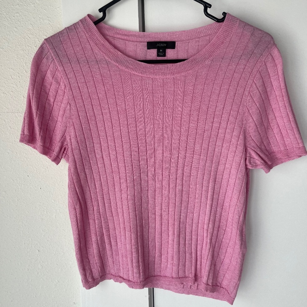 JCrew Silk & Cashmere T Shirt